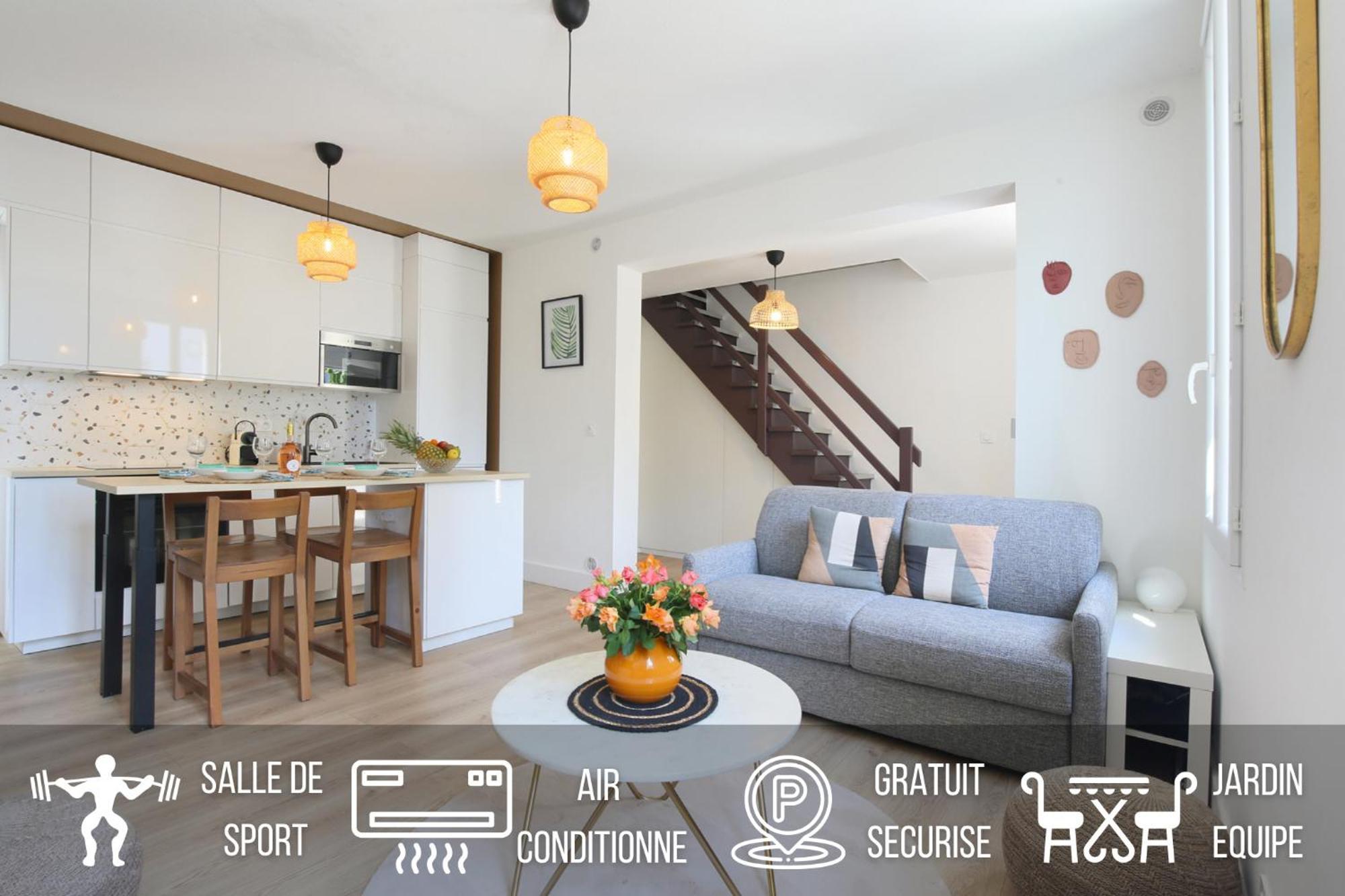L'Ethnique 7P - Climatisation - Jardin - Parking - Salle De Sport ตูลูส ภายนอก รูปภาพ